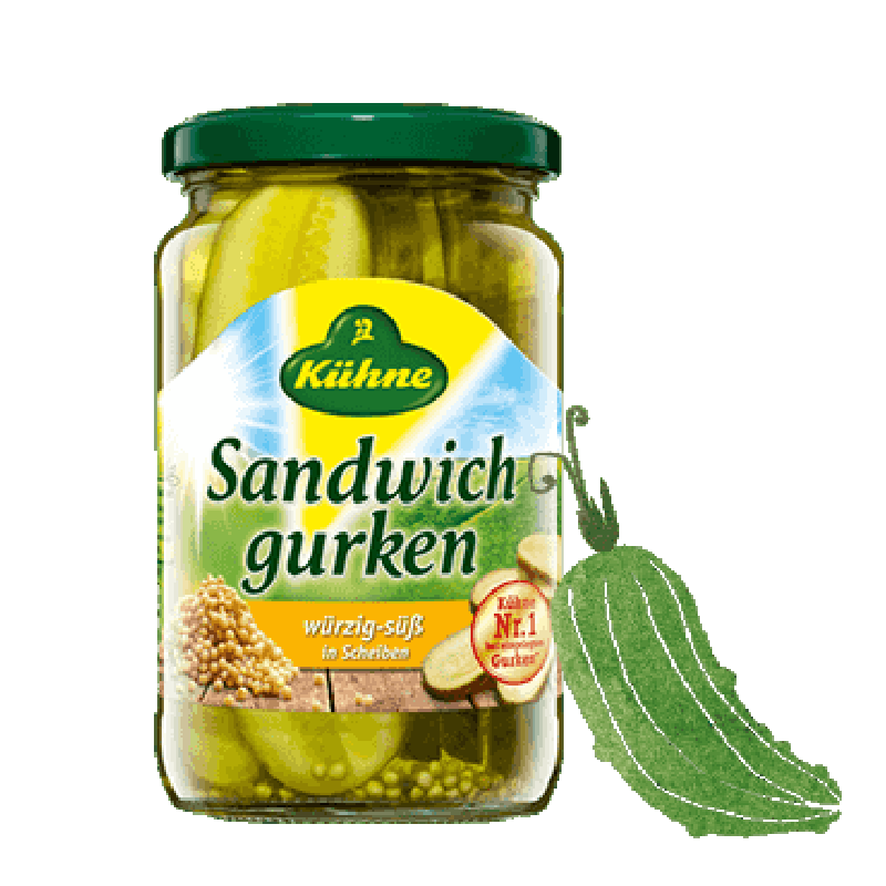 SANDWISH GHERKINS 370G Smaco For Trading